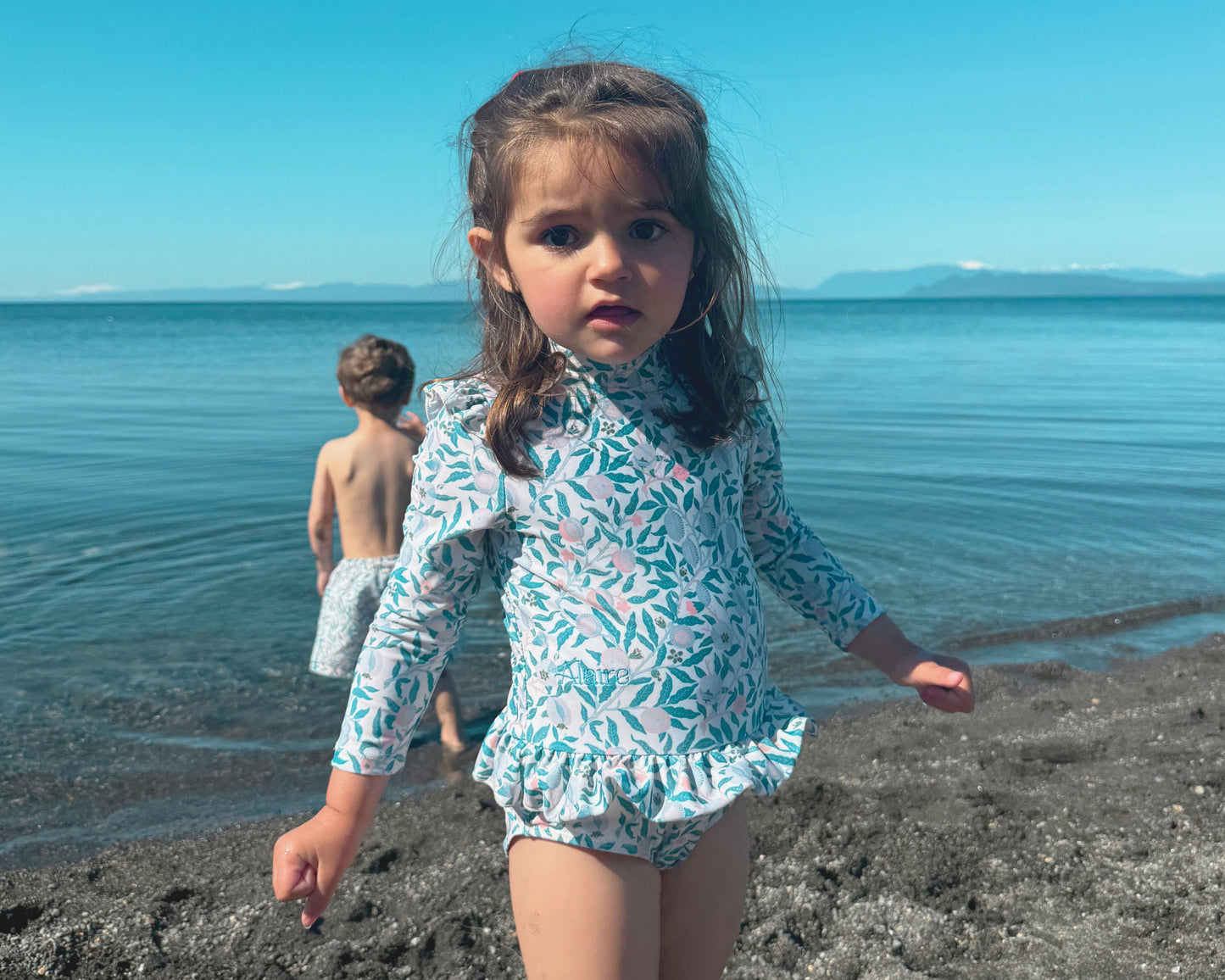 Traje de baño lavanda