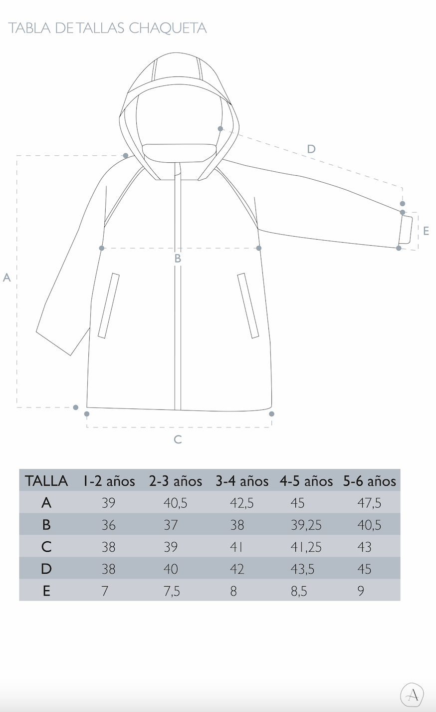 Chaqueta Impermeable Rose