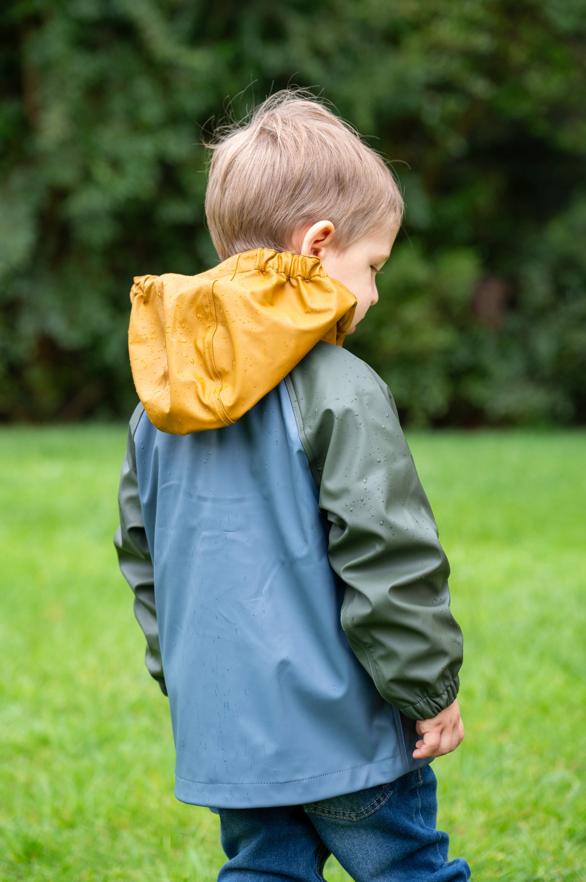 Chaqueta Impermeable Navy