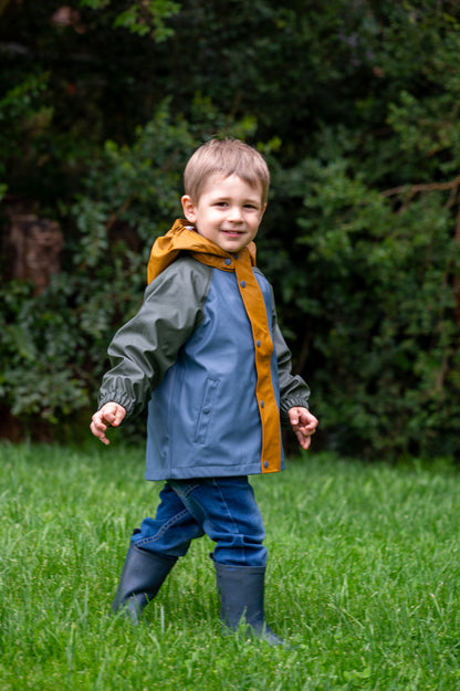 Chaqueta Impermeable Navy