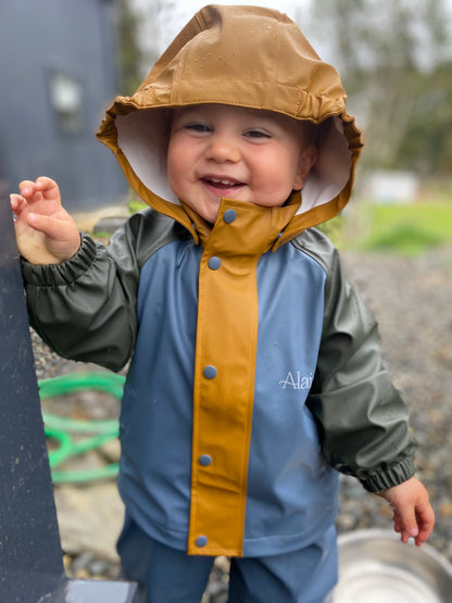 Chaqueta Impermeable Navy